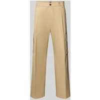 HUGO Regular Fit Cargohose mit Eingrifftaschen Modell 'Graysen' in Beige, Größe XXL HUGO Regular Fit Cargohose mit Eingrifftaschen Modell 'Graysen' in Beige, Größe XXL von HUGO