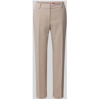 HUGO Regular Fit Stoffhose mit Viskoseanteil Modell 'HETANA' in Sand, Größe 40 von HUGO