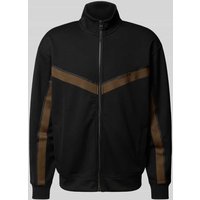 HUGO Regular Fit Sweatjacke aus Baumwoll-Mix Modell 'DINGMOOR' in Black, Größe XXL HUGO Regular Fit Sweatjacke aus Baumwoll-Mix Modell 'DINGMOOR' in Black, Größe XXL von HUGO