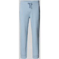 HUGO Relaxed Fit Sweatpants mit Eingrifftaschen Modell 'Dayote' in Sky, Größe XXL von HUGO