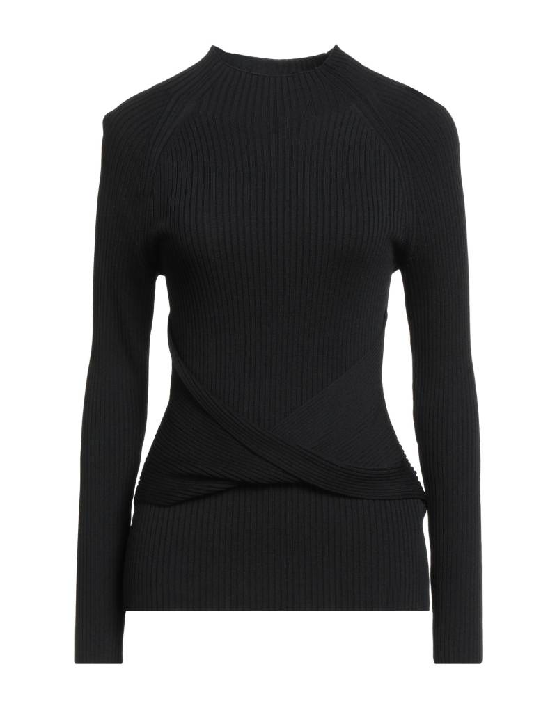 HUGO Rollkragenpullover Damen Schwarz von HUGO