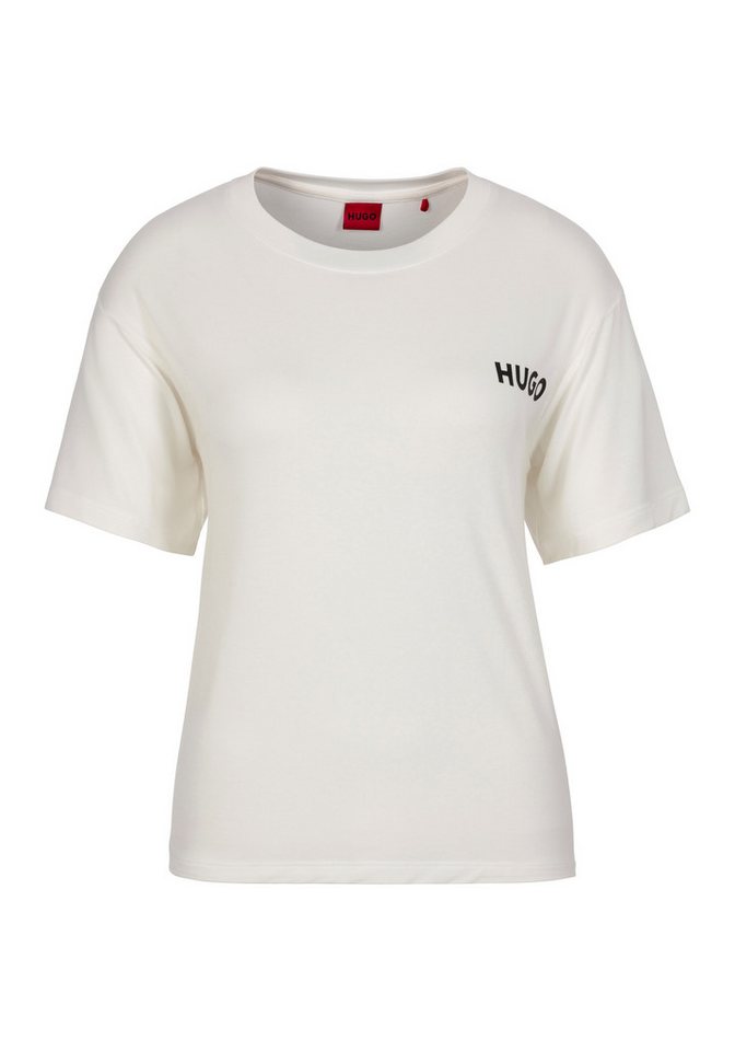 HUGO Rundhalsshirt UNITE_T-SHIRT mit Logo-Print von HUGO