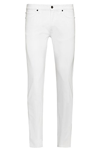 HUGO Skinny-Fit 734 Jeans aus Stretch-Denim Weiss 100 (34-34) von HUGO