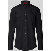 HUGO Slim Fit Business-Hemd aus Baumwolle Modell 'Jenno' in Black, Größe 41 HUGO Slim Fit Business-Hemd aus Baumwolle Modell 'Jenno' in Black, Größe 41 von HUGO