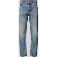 HUGO Slim Fit Jeans im 5-Pocket-Design in Jeansblau, Größe 36/32 von HUGO