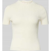 HUGO Slim Fit Pullover aus Viskose-Mix Modell 'SARPHAPILK' in Offwhite, Größe XS von HUGO