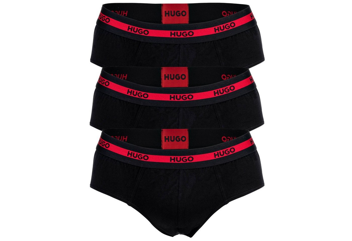 HUGO Slip Herren Slips, 3er Pack - Hip Briefs Triplet von HUGO