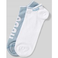 HUGO Sneakersocken mit Label-Detail im 2er-Pack in Hellblau, Größe 39-42 HUGO Sneakersocken mit Label-Detail im 2er-Pack in Hellblau, Größe 39-42 von HUGO