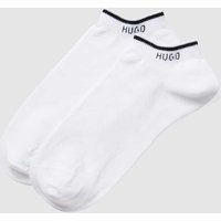 HUGO Sneakersocken mit Logo-Details im 2er-Pack Modell 'Logo' in Weiss, Größe 39-42 HUGO Sneakersocken mit Logo-Details im 2er-Pack Modell 'Logo' in Weiss, Größe 39-42 von HUGO