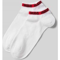 HUGO Socken mit Label-Detail im 2er-Pack in Weiss, Größe 39-42 von HUGO