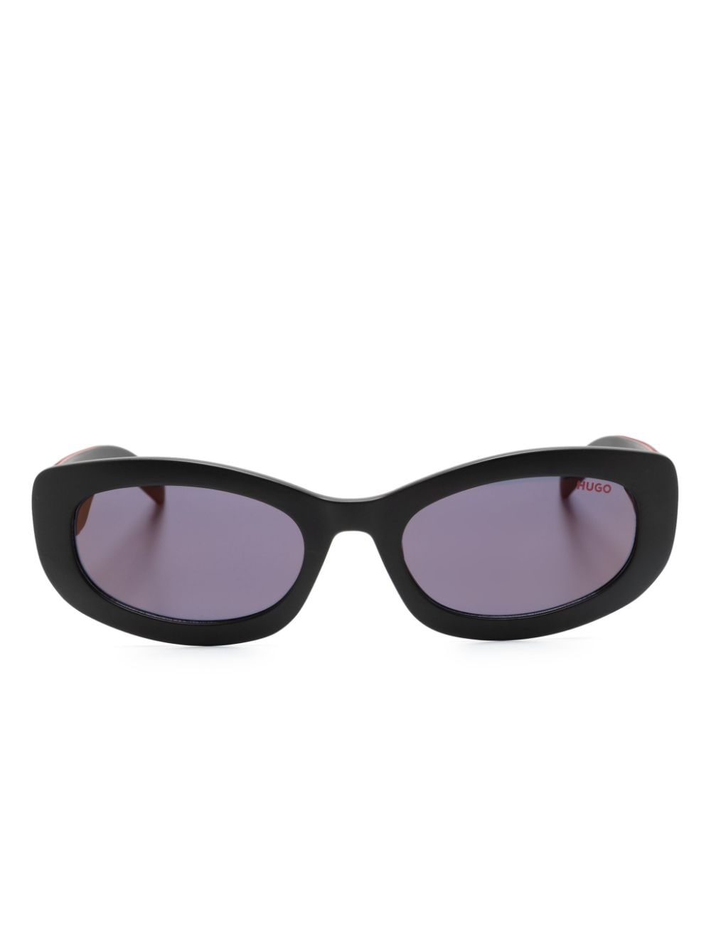 HUGO Sonnenbrille mit ovalem Gestell - Schwarz von HUGO