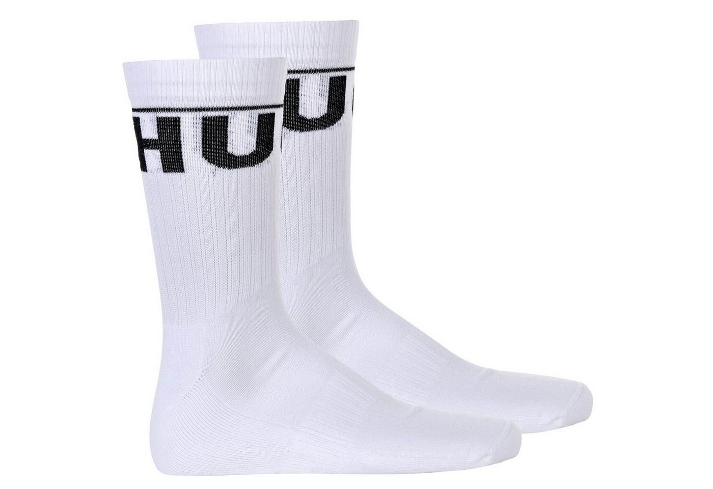 HUGO Sportsocken Herren Socken, 2er Pack - QS Rib Label Iconic von HUGO