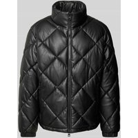 HUGO Steppjacke mit Zweiwege-Reißverschluss Modell 'Borin' in Black, Größe XL von HUGO