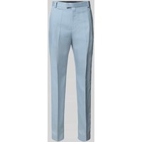 HUGO Straight Fit Stoffhose mit Schurwoll-Anteil Modell 'Tano' in Hellblau, Größe 54 von HUGO