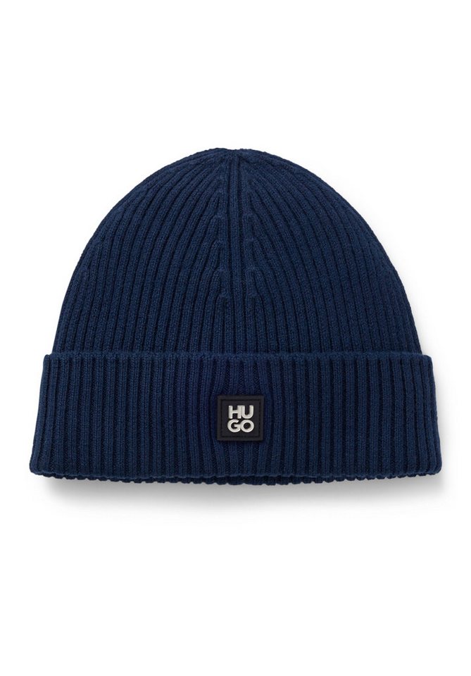 HUGO Strickmütze Xola aus Schurwolle (keine Angabe, 1-St) von HUGO
