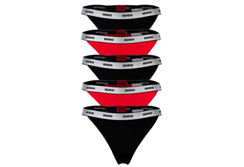 HUGO String Damen String 5er Pack Baumwolle (Packung, 5er Pack) von HUGO