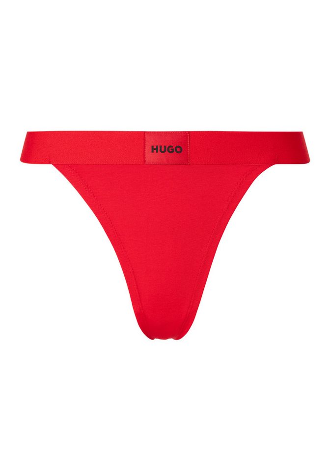 HUGO String RED LABEL mit Logo auf dem elastischen Bund von HUGO
