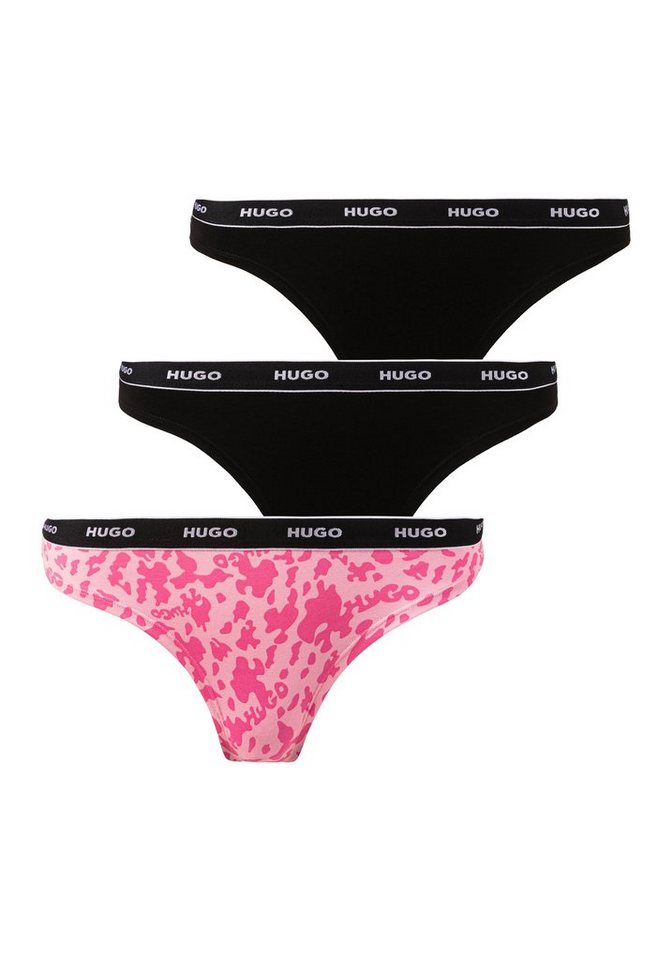 HUGO String TRIPLET THONG DESIGN (Set, 3-St., 3) mit Logobund von HUGO