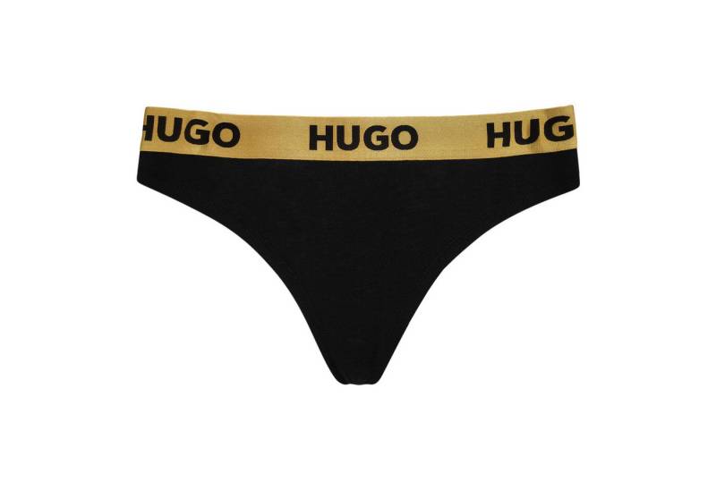 HUGO String Thong Sporty Logo (1-St) mit farblich akzentiertem Bund von HUGO