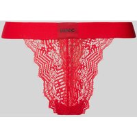 HUGO String mit Label-Detail Modell 'Geometric' in Rot, Größe XS von HUGO
