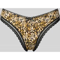 HUGO String mit Label-Detail Modell 'UNIQUE' in Beige, Größe XL von HUGO