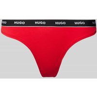 HUGO String mit elastischem Label-Bund Modell 'Carousel' in Rot, Größe M von HUGO
