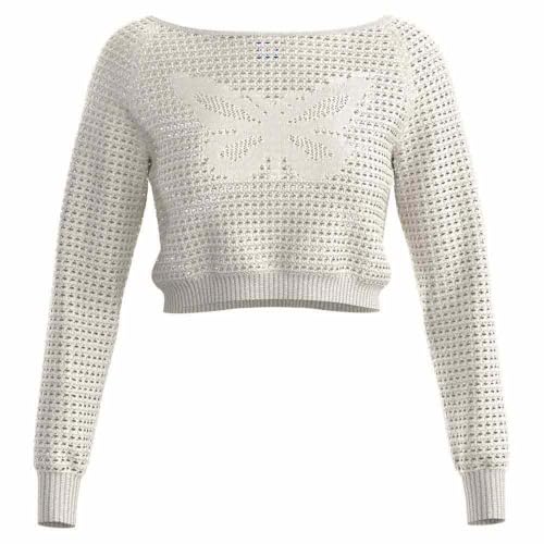 HUGO Summery_B 10270937 02 Sweater Open White110 M von HUGO