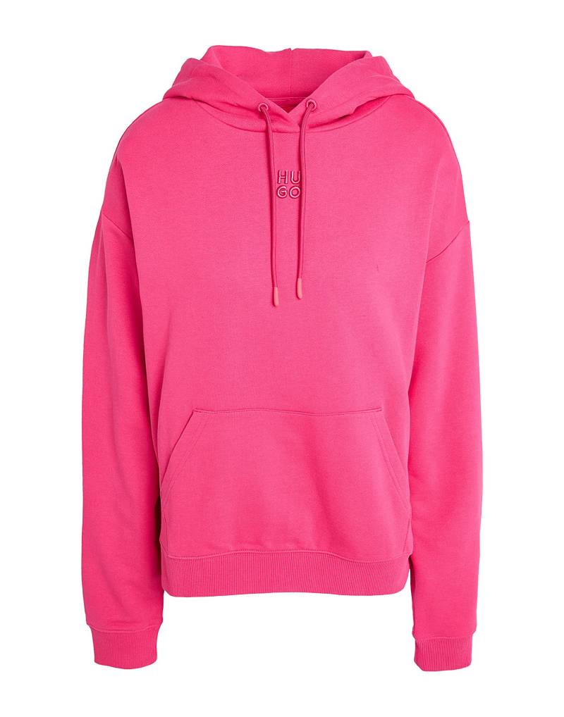 HUGO Sweatshirt Damen Fuchsia von HUGO
