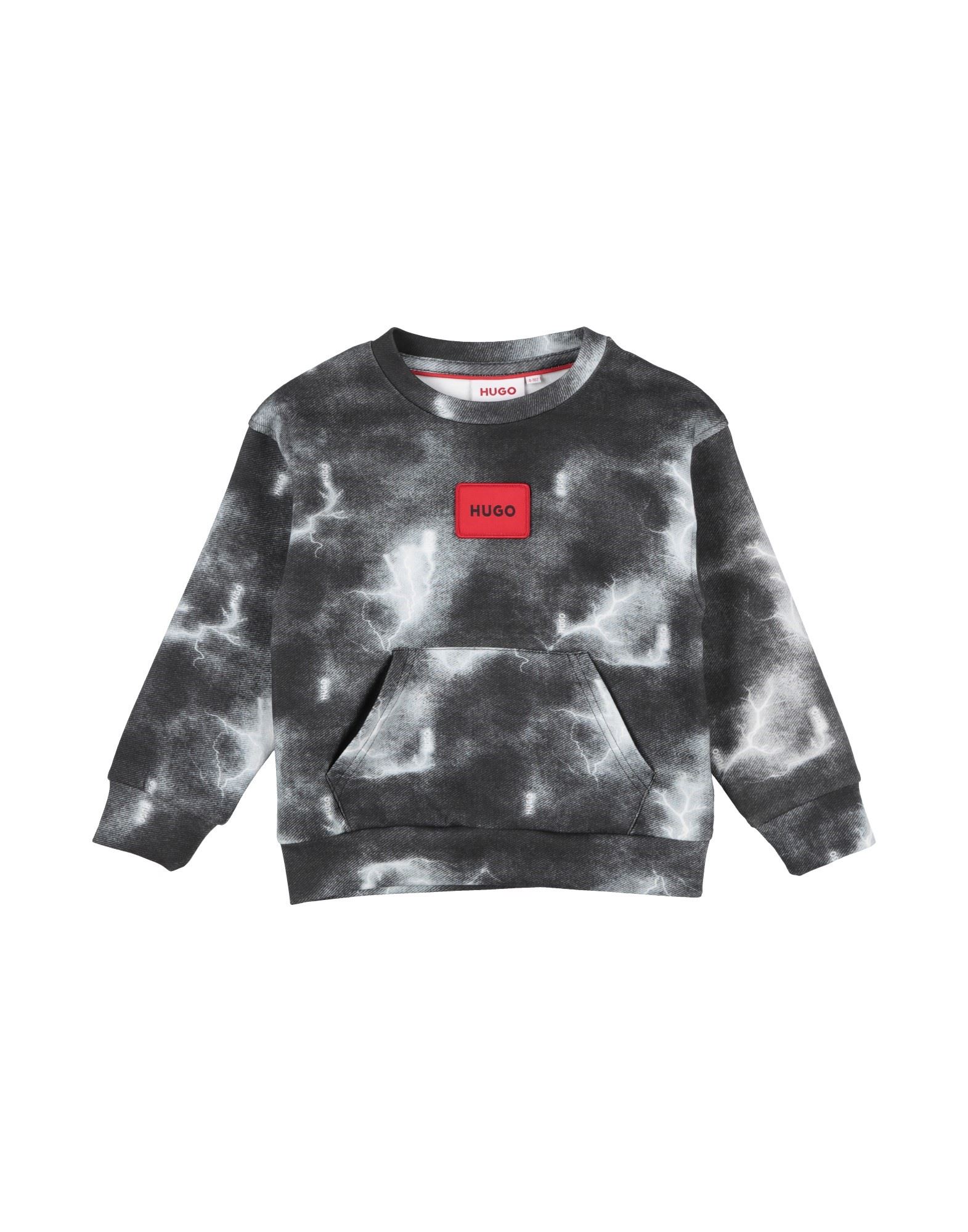 HUGO Sweatshirt Kinder Granitgrau von HUGO