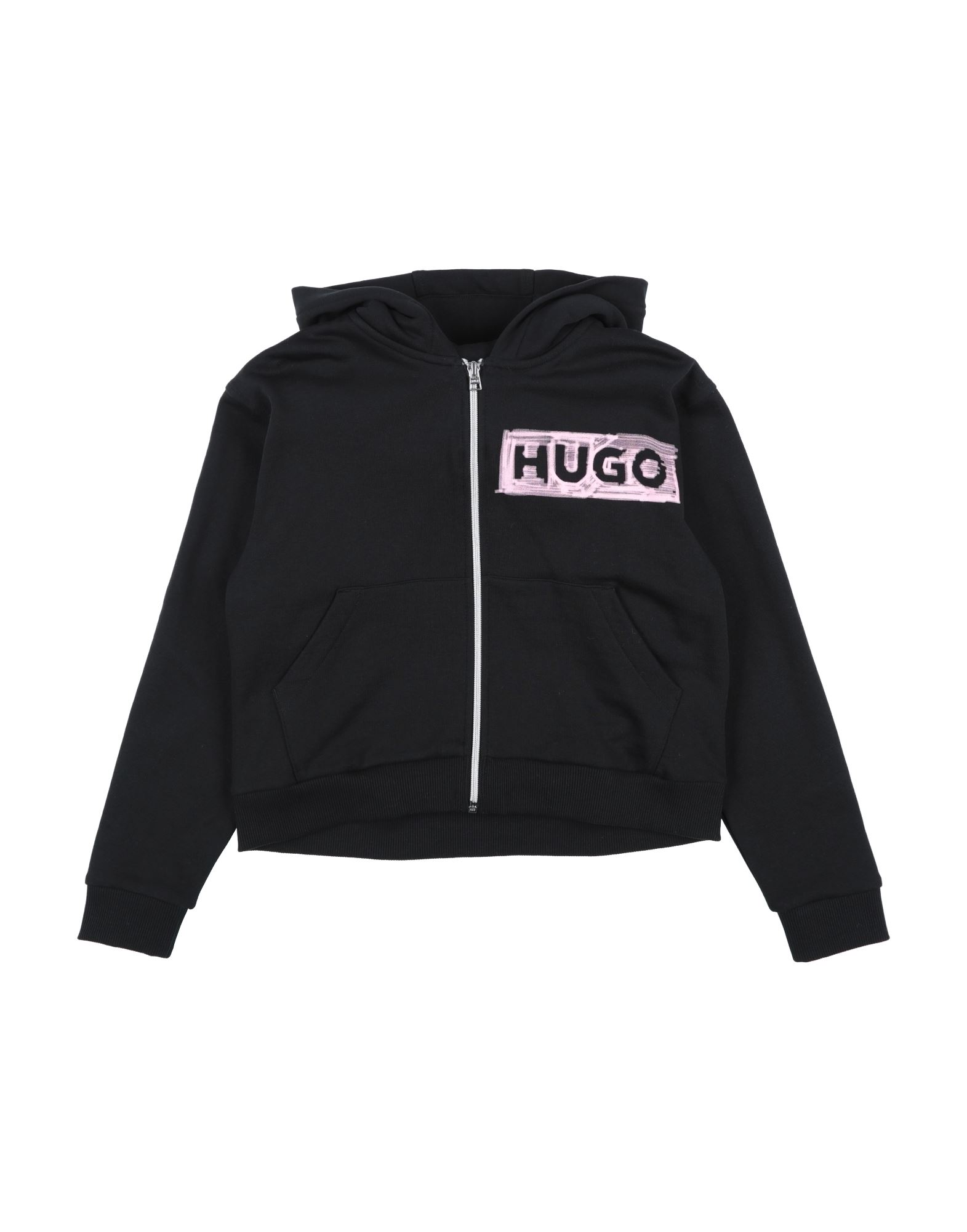 HUGO Sweatshirt Kinder Schwarz von HUGO