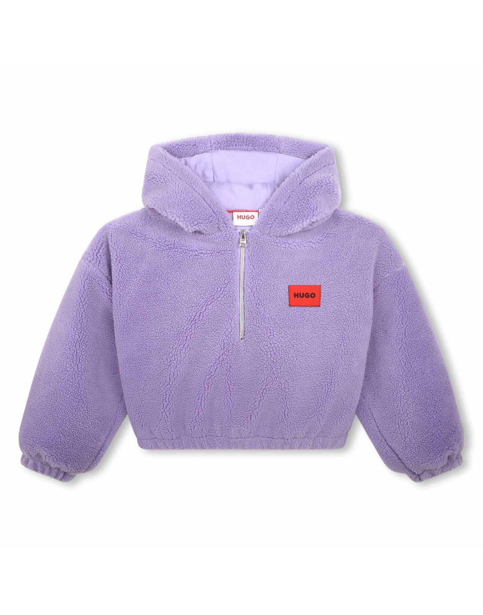 HUGO Sweatshirt Kinder Violett von HUGO