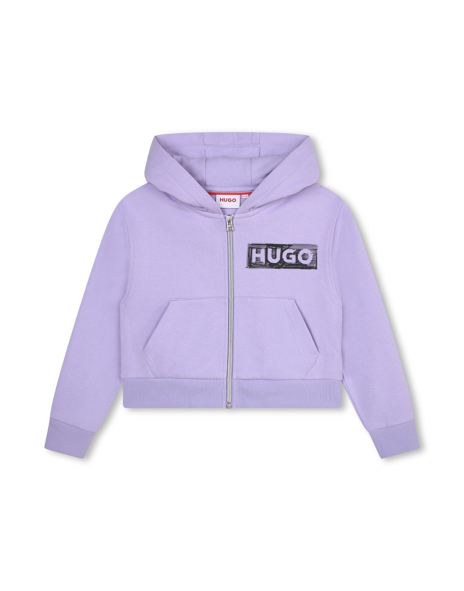 HUGO Sweatshirt Kinder Violett von HUGO