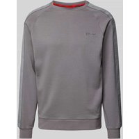 HUGO Sweatshirt mit Rundhalsausschnitt in Mittelgrau, Größe XXL von HUGO