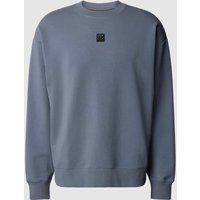 HUGO Sweatshirt mit überschnittenen Schultern Modell 'Dettil' in Hellblau, Größe L von HUGO