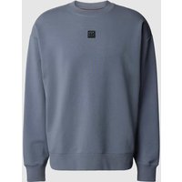HUGO Sweatshirt mit überschnittenen Schultern Modell 'Dettil' in Hellblau, Größe XL von HUGO