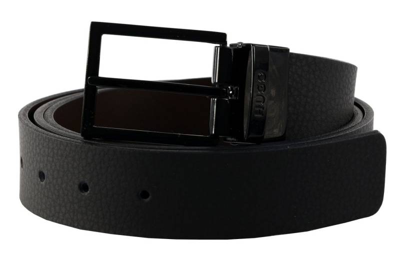 HUGO Synthetikgürtel Leather Belt aus echtem Rindsleder von HUGO