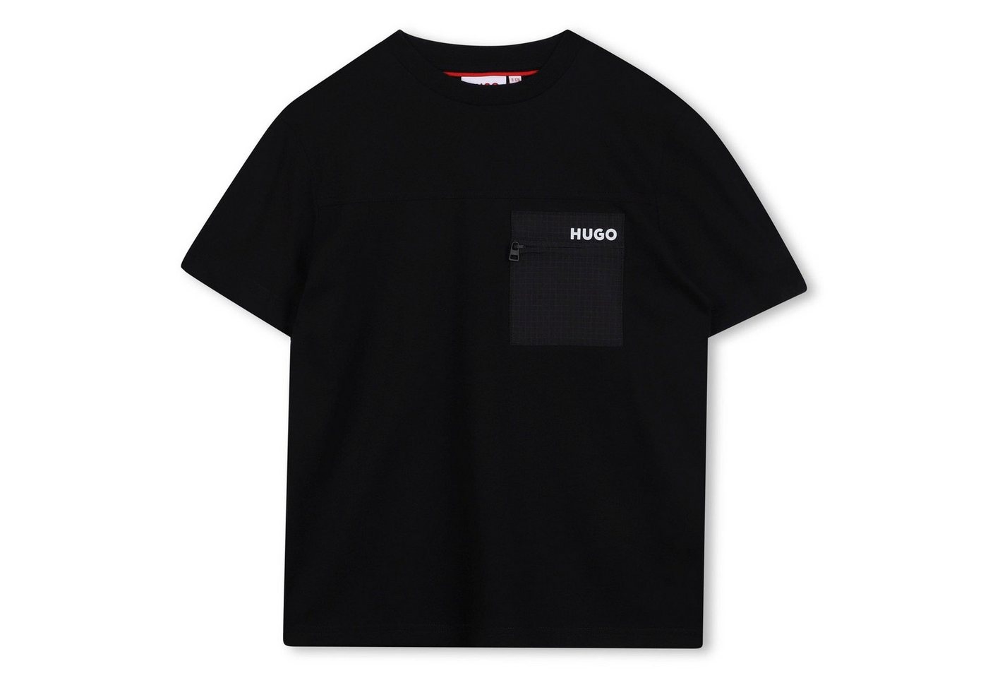 HUGO T-Shirt HUGO Kids T-Shirt mit Utility-Brusttasche, schwarz HUGO T-Shirt HUGO Kids T-Shirt mit Utility-Brusttasche, schwarz von HUGO