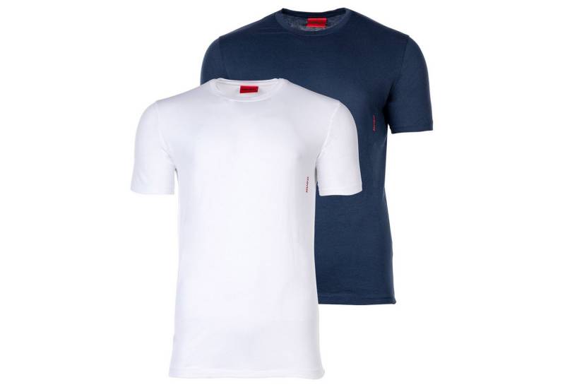 HUGO T-Shirt Herren T-Shirt 2er Pack Baumwolle (Packung, 2er Pack) von HUGO