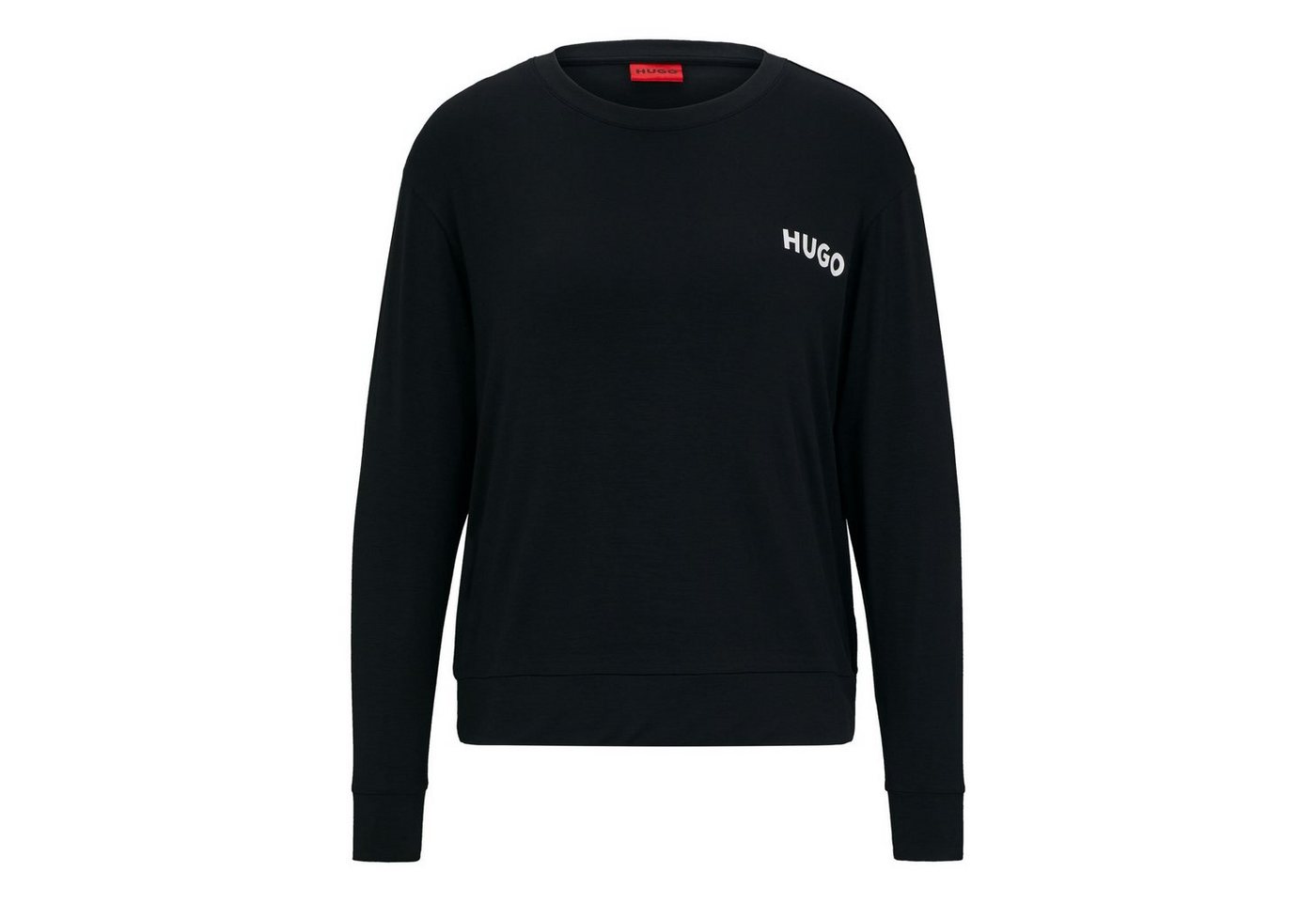 HUGO T-Shirt Unite LS-Shirt mit Logo auf der Brust von HUGO