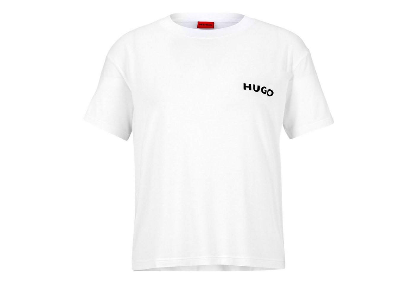 HUGO T-Shirt Unite T-Shirt mit Marken-Logo auf der linken Brust von HUGO