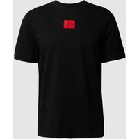 HUGO T-Shirt aus Baumwolle Modell 'Diragolino212' in Black, Größe L von HUGO