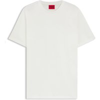 HUGO T-Shirt aus Baumwolle mit Label-Aufnäher in L von HUGO