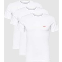 HUGO T-Shirt mit Label-Print im 3er-Pack in Weiss, Größe XXL HUGO T-Shirt mit Label-Print im 3er-Pack in Weiss, Größe XXL von HUGO