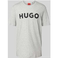 HUGO T-Shirt mit Label-Schriftzug Modell 'DULIVIO' in Hellgrau, Größe M HUGO T-Shirt mit Label-Schriftzug Modell 'DULIVIO' in Hellgrau, Größe M von HUGO