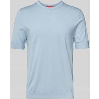 HUGO T-Shirt mit Rundhalsausschnitt in Hellblau, Größe S HUGO T-Shirt mit Rundhalsausschnitt in Hellblau, Größe S von HUGO