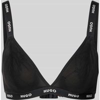 HUGO Triangel-BH mit elastischem Label-Bund Modell 'SPORTY' in Black, Größe S HUGO Triangel-BH mit elastischem Label-Bund Modell 'SPORTY' in Black, Größe S von HUGO
