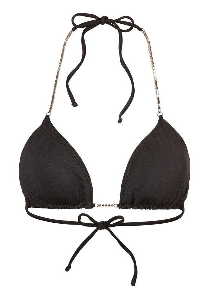 HUGO Triangel-Bikini-Top SPARKLY TRIANGLE, mit Glitzersteinen von HUGO