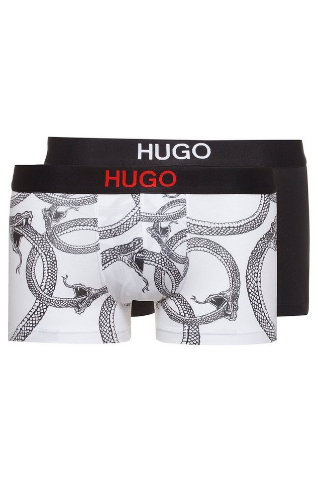 HUGO Trunk Brother Pack Signature Boxershorts (Packung, 2-St., 2er-Pack) mit Logobund von HUGO