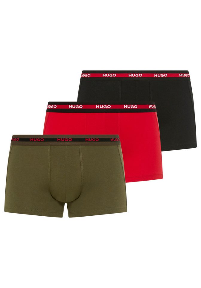 HUGO Trunk TRIPLET (Packung, 3-St., Im Dreierpack) mit Logoschriftzug von HUGO
