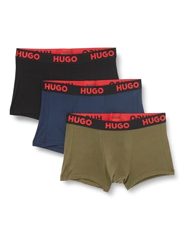 HUGO Herren Trunk Triplet Nebula Trunk, Dark Green308, L von HUGO